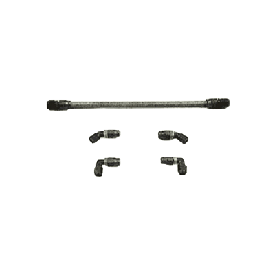 ターボライン システム スピードフレックス テフロン サイズ4ホース アルミ 90度 200mm-株式会社キノクニエンタープライズ