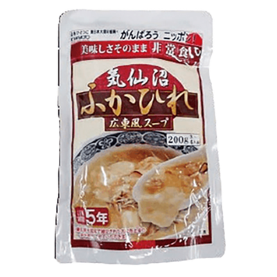 非常食 ふかひれ広東風スープ・20袋入 (熱量112kal)-株式会社JGサービス