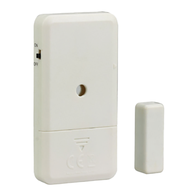電子ブザー、音声センサー 防犯センサー・開閉タイプ・75×40×10mm (大音量/強力両面テープ付/電池付属) JGS-914-001-株式会社JGサービス