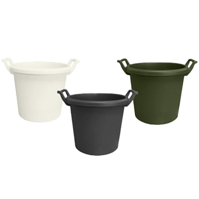 プランター ルフレポット (ホワイト/グレー/カーキ)-株式会社JGサービス