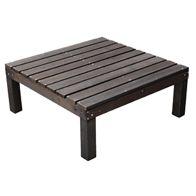 ユニットウッドデッキ・ダークブラウン SDKIT9090DBR-株式会社JGサービス