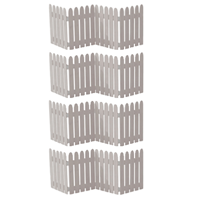 ウッドフェンス 折りたためるウッドミニフェンス4枚組-株式会社JGサービス