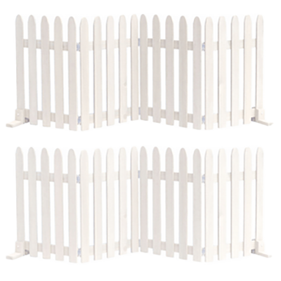 折りたためるウッドフェンス160・2枚組 (縦ストライプ)-株式会社JGサービス