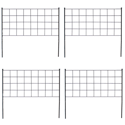 アイアンフェンス・幅885mm×厚み13mm×高さ750mm 4枚組/8枚組-株式会社JGサービス