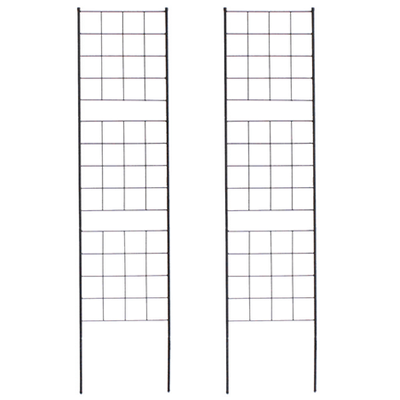 スリムアイアンフェンス・幅420mm×厚み13mm×高さ1,760mm 2枚組/4枚組-株式会社JGサービス