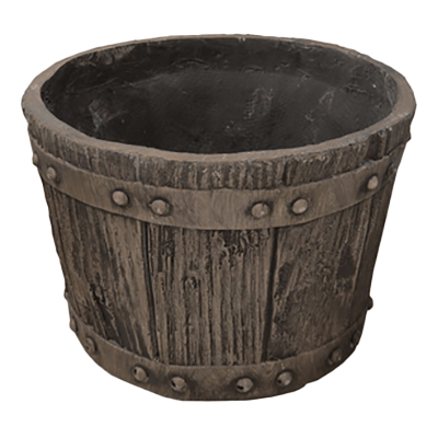 フラワースタンド FRP製バレルプランター-株式会社JGサービス