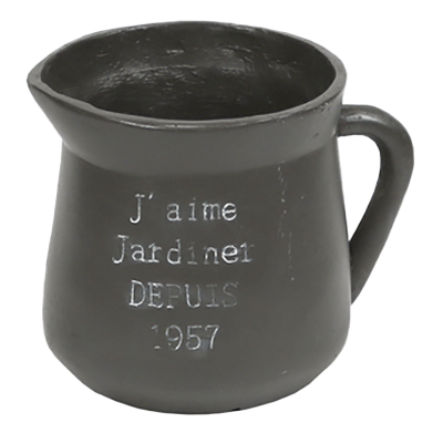 フラワースタンド FRP製ミルクポット型プランター-株式会社JGサービス