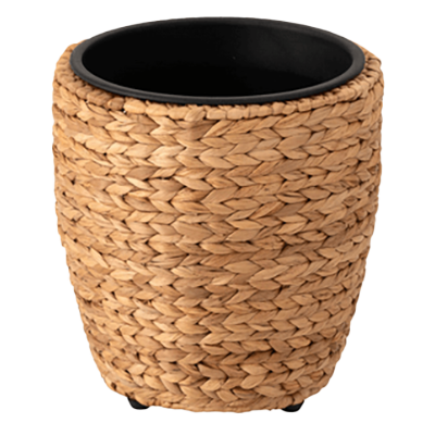 フラワースタンド 編み込みプランター-株式会社JGサービス