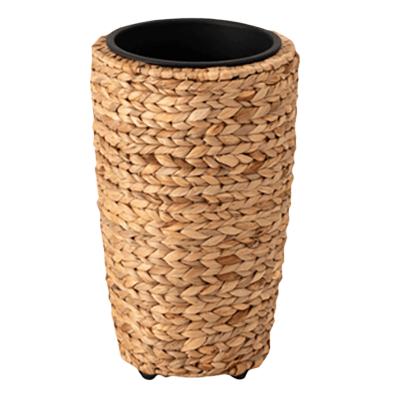 フラワースタンド 編み込みプランターハイタイプ-株式会社JGサービス