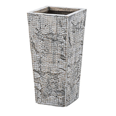 プランター角型・幅24cm×奥行24cm×高さ47cm JG19-9-329-株式会社JGサービス