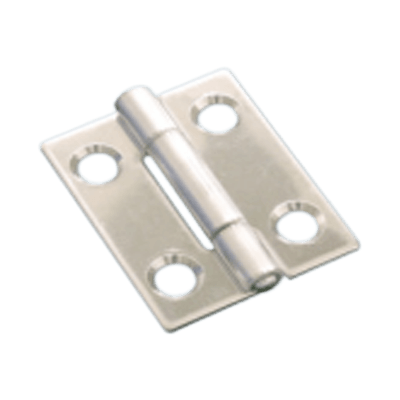 ヒンジ・ステー 平型蝶番 (ステンレス・サラ穴) TH-188SUS-株式会社栃木屋
