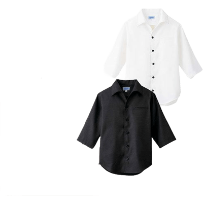 作務衣・和風 和風・鯉口シャツ ショップコート JT1203-TRYS株式会社