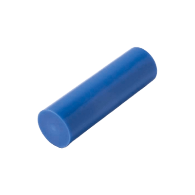 ポリアセタール (青) 棒 POM (ジュラコン) 丸棒 (青)-白銅株式会社