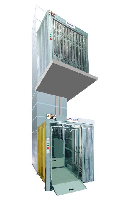 垂直搬送機 トレーリフター TWUシリーズ-渡部工業株式会社