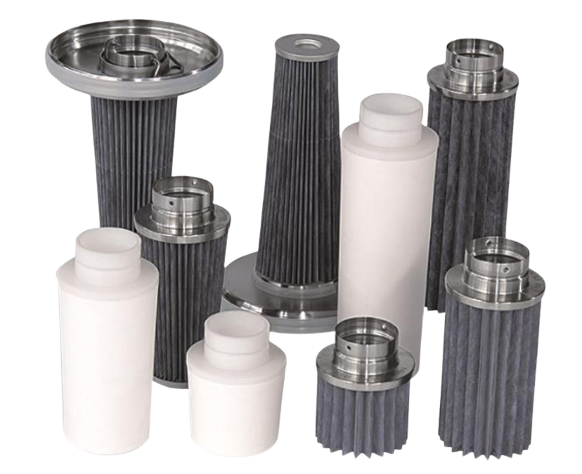 エアー式バキュームコンベア (空気輸送機) フィルター-Filter QX300 PEHD 104072