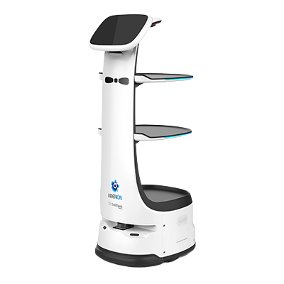 配膳ロボット「Keenbot T8」-ソフトバンクロボティクス株式会社