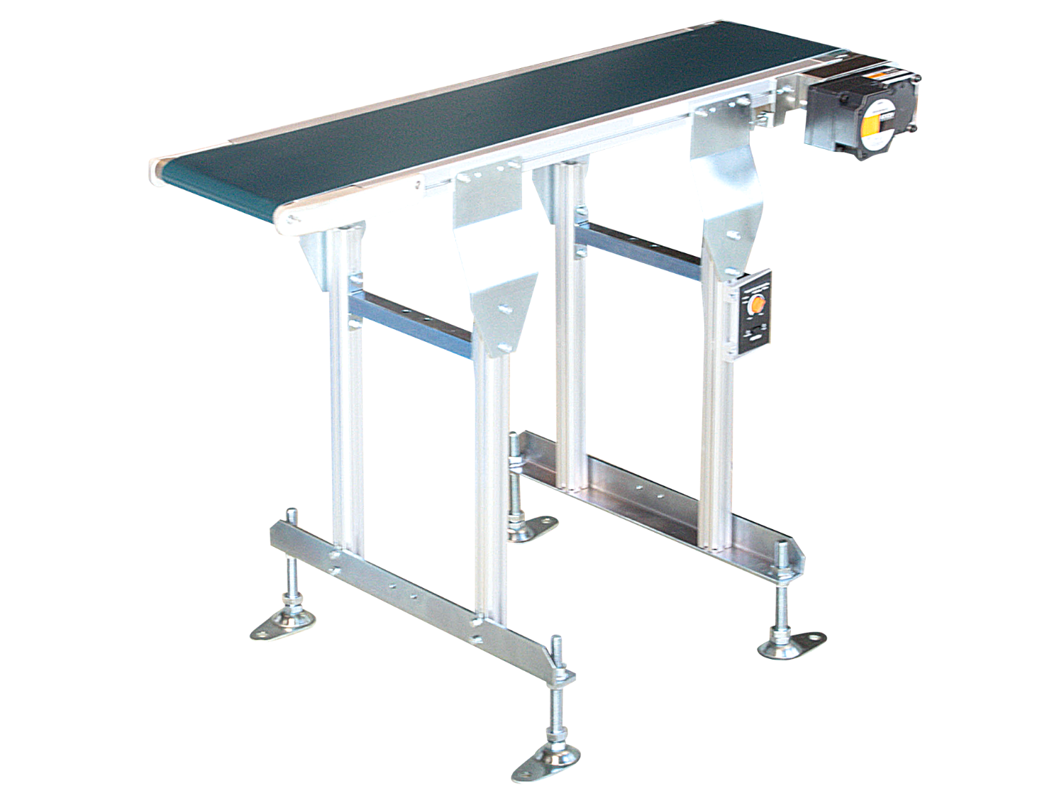 A labor-saving partner for all logistics and production systems Mini series Straight conveyance type 2-pulley belt conveyor with small diameter drive pulley MB20-Maruyasu Machine Co., Ltd.