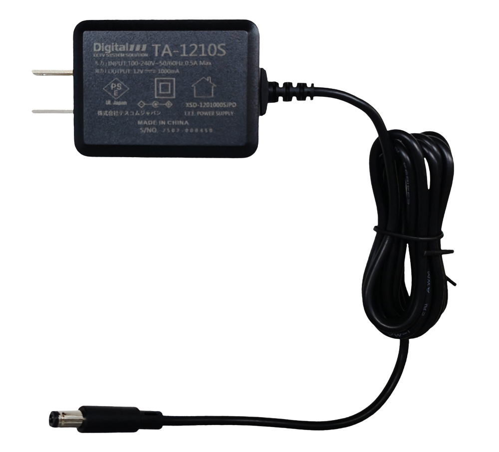 Power supply Camera power adapter (for 1 unit) TA-1210-Tescom Japan Co., Ltd.