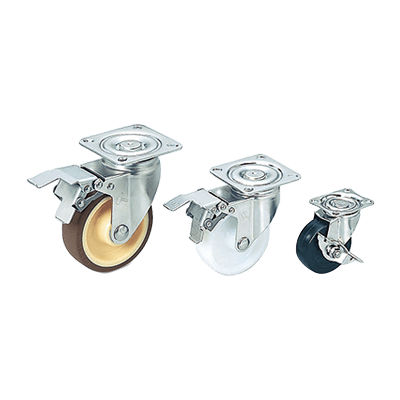 ステンレスキャスター (トラック型) TCA-315S-株式会社栃木屋