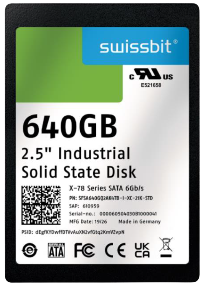 SATA 2.5 inch SSD-Swissbit AG