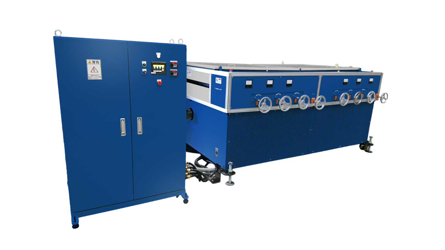 Simultaneous double-sided polishing/precision deburring machine/buffing machine BURRY TACK Ⅱ-CT-WF type-Toban Industries Co., Ltd.