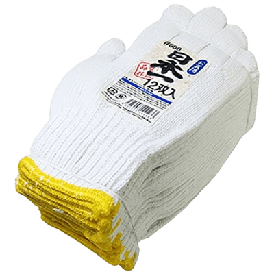 軍手 滑り止めなし軍手 日本一SC 12双入 #TKB-600-TRYS株式会社