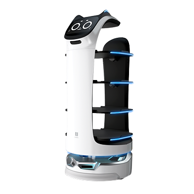 ネコ型配膳ロボット「BellaBot」-ソフトバンクロボティクス株式会社