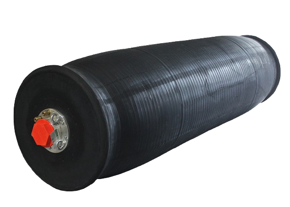 下水管止水プラグ 止水ボール ロングタイプ バイパス付 PL100-200A-PL750-1500BA
