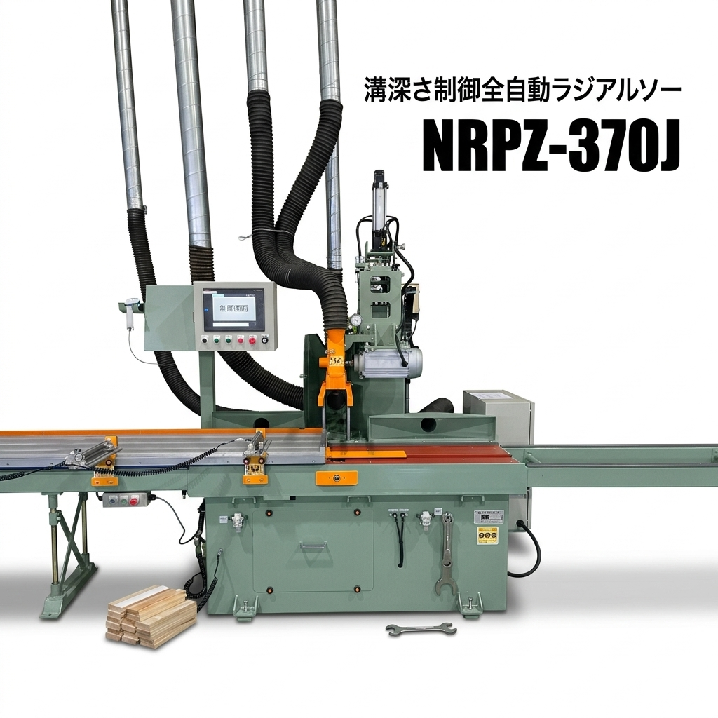 Special radial saw 3-axis radial saw Data management software-Okumura Machinery Co., Ltd.