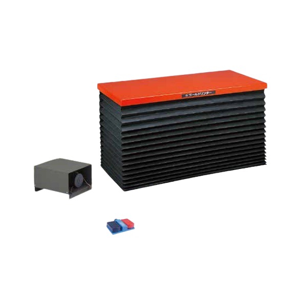 油圧式テーブルリフト 低床GLBシリーズ ジャバラ付きタイプ-渡部工業株式会社