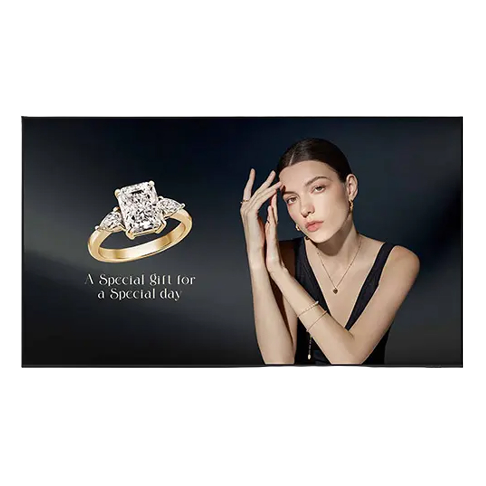 SAMSUNG Digital Signage-QH115FX [QHFX] 1000 Candelas, Indoor High Brightness, Ultra-Large Display, IP5x Dustproof, 115-Inch
