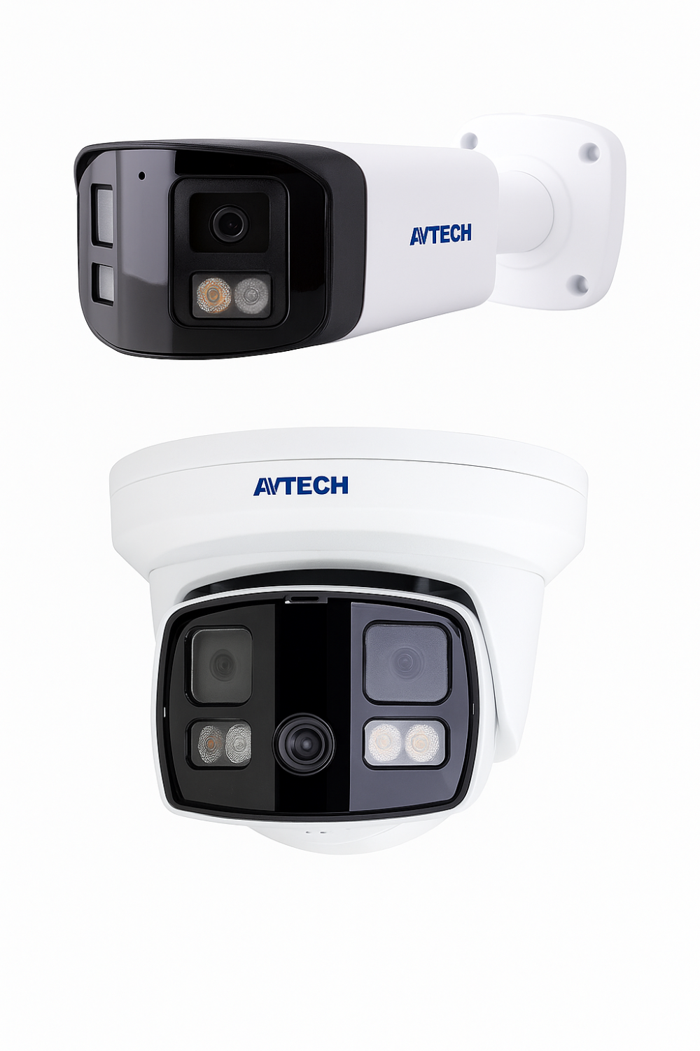 AI-Enabled Dual-Lens IP Network Camera for Security and Surveillance-multik Inc.