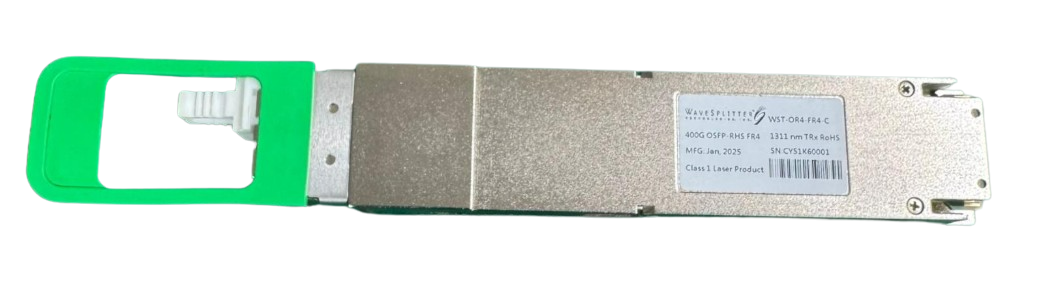 OSFP-RHS (flat-top) 対応製品 WST-OR4-FR4-C-株式会社ウェーブスプリッタ・ジャパン