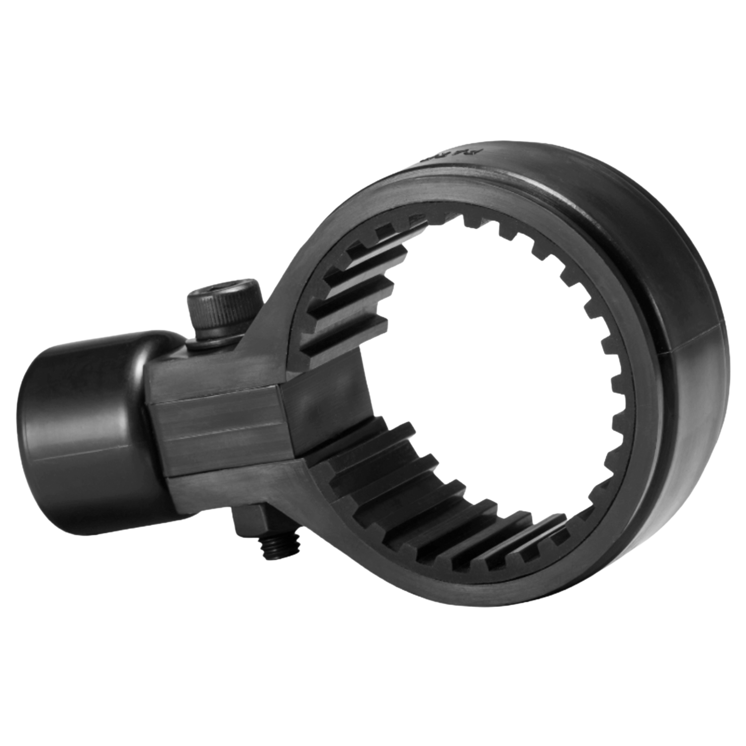 KFBS22B-2105-Anti-vibration resin pipe clamp with mount | For mounting cameras and supporting pipes hanging from the ceiling