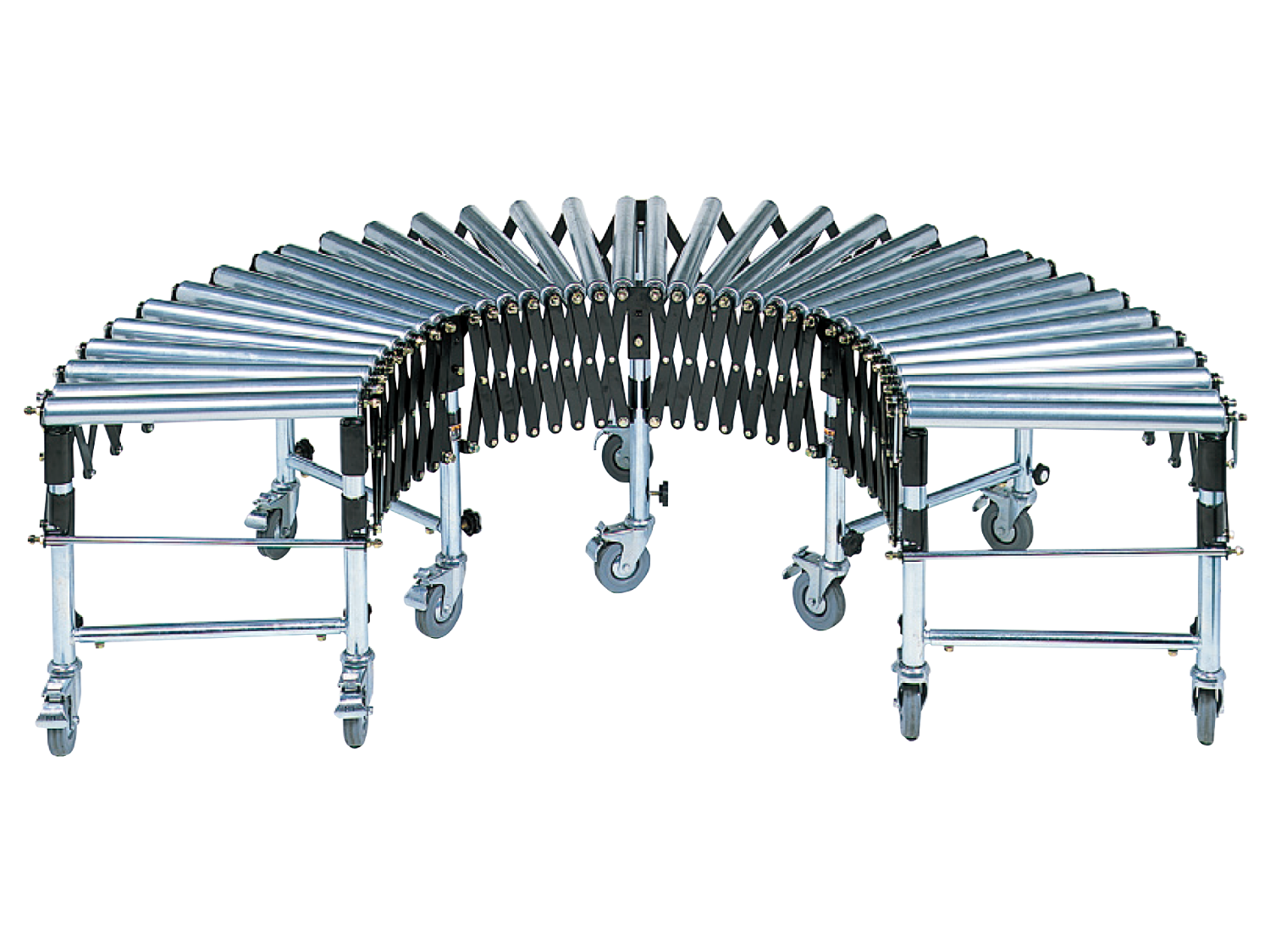 Multiveyor Series Flexible Curve Free Roller Conveyor FCR-Maruyasu Machine Co., Ltd.