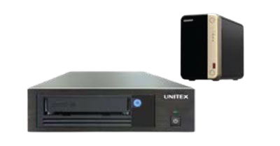 データアーカイブ/バックアップソリューション UNITEX LTO&QNAP NAS-株式会社ユニテックス