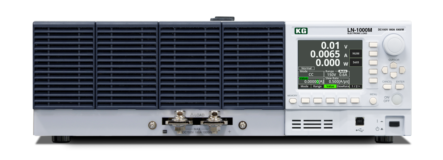 High-end multifunctional electronic load Load Station series (1,000W)-Keisoku Giken Power Electronics