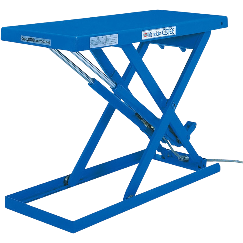 油圧式テーブルリフト 低床LT-Eシリーズ-渡部工業株式会社