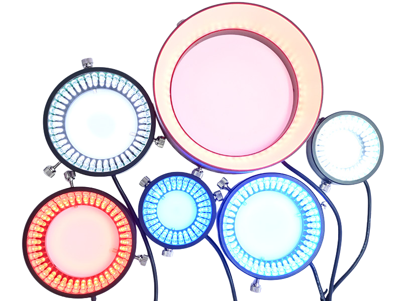 -LED low angle ring lighting