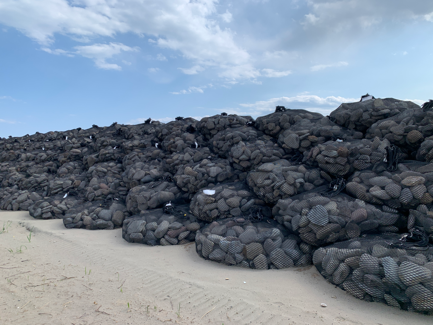 袋型根固め工法用袋材 エンドレスメッシュ-NW-3t