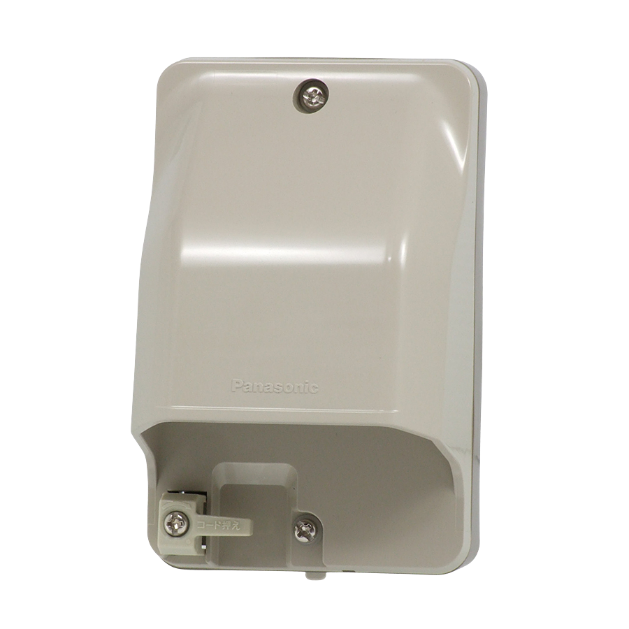 Panasonic 防雨入線カバー(露出・埋込両用) WP9131K/CT-A240-セキュテック株式会社