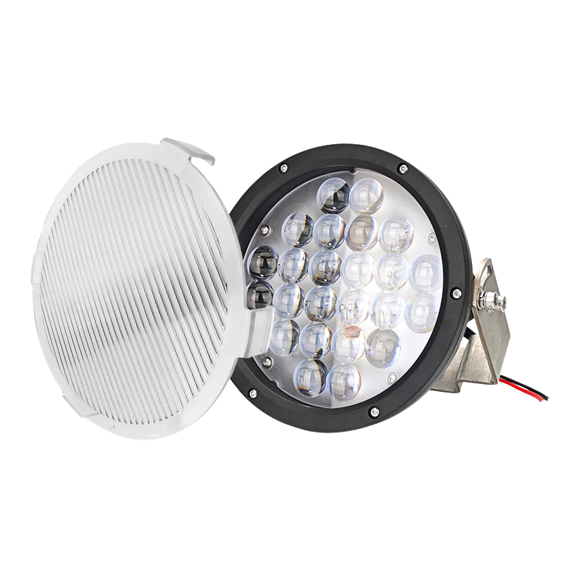 重機建機・フォークリフト用 現場照明 LEDドローイングランプ 注意喚起 【現場監督】-株式会社デルタ
