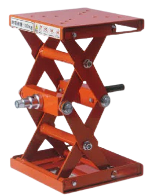 ジャッキアップ式テーブルリフト(ラボリフター) 手動回転式 GSH-10シリーズ-渡部工業株式会社