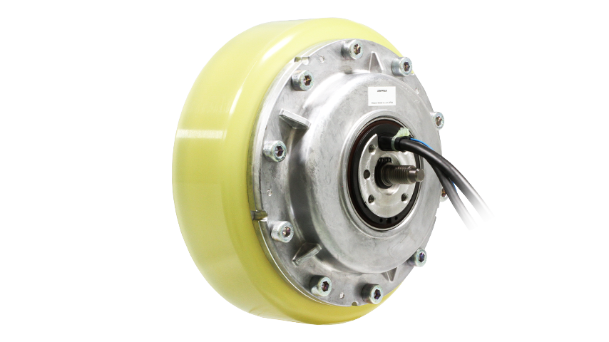 【AGV/AMR/電動アシスト台車向け】薄型電動ホイール『CAIW-200FA』-シナノケンシ株式会社