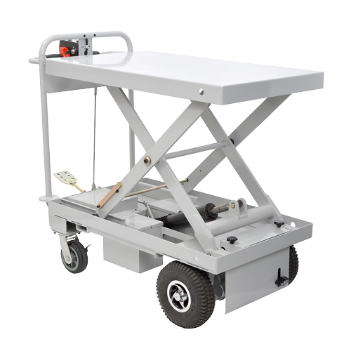 Electric assisted truck with a lifting lift-Thanko